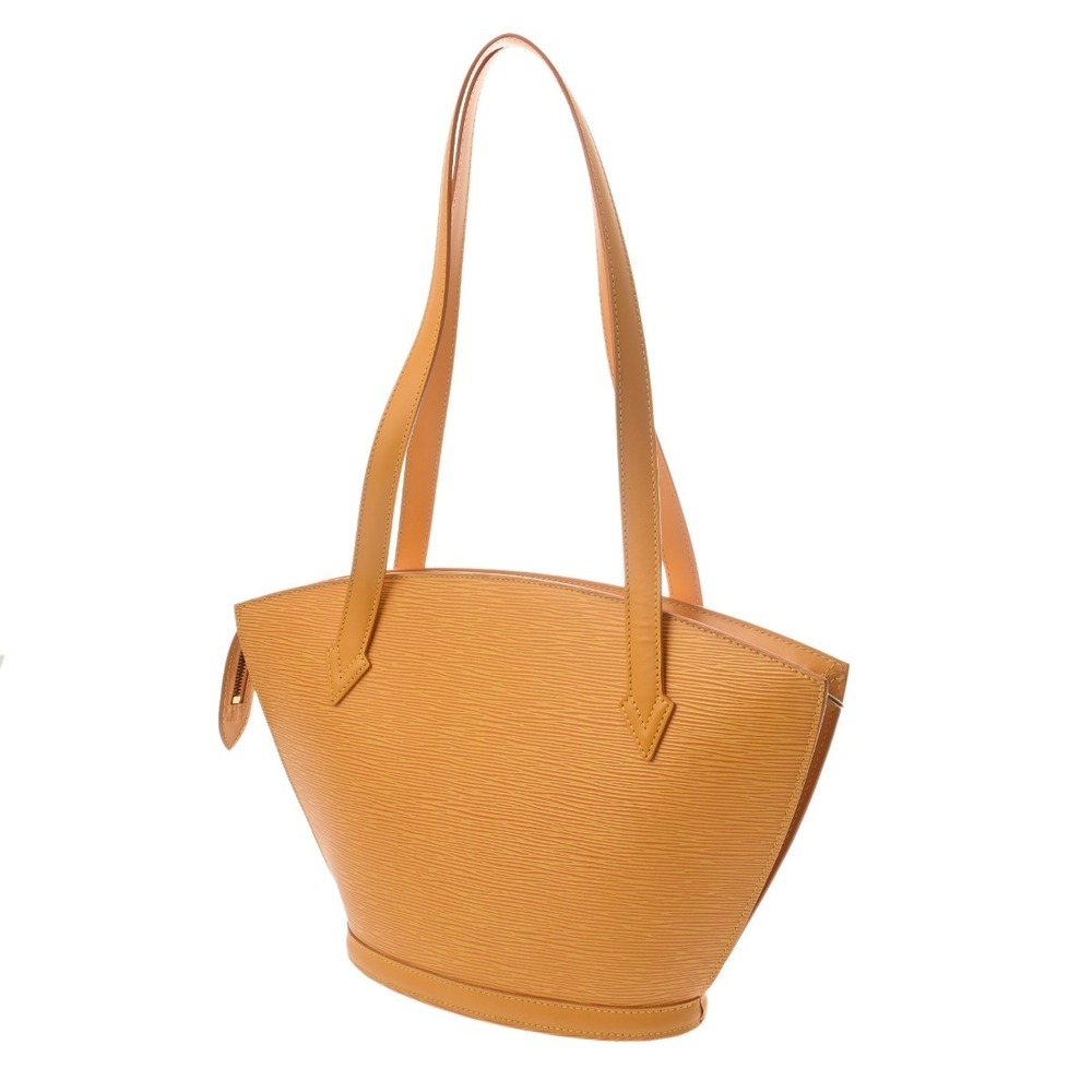 Louis Vuitton Yellow Tassili Saint Long Jacques Shoulder Leather Epi Bag